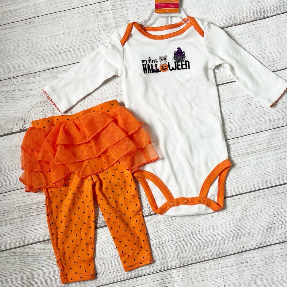Carter’s My First Halloween baby girl two piece set